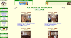 Desktop Screenshot of gite-riquewihr.com